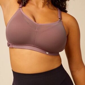 SHEFIT Full Coverage Bra Medium Impact 5Luxe Rose Taupe Adjustable